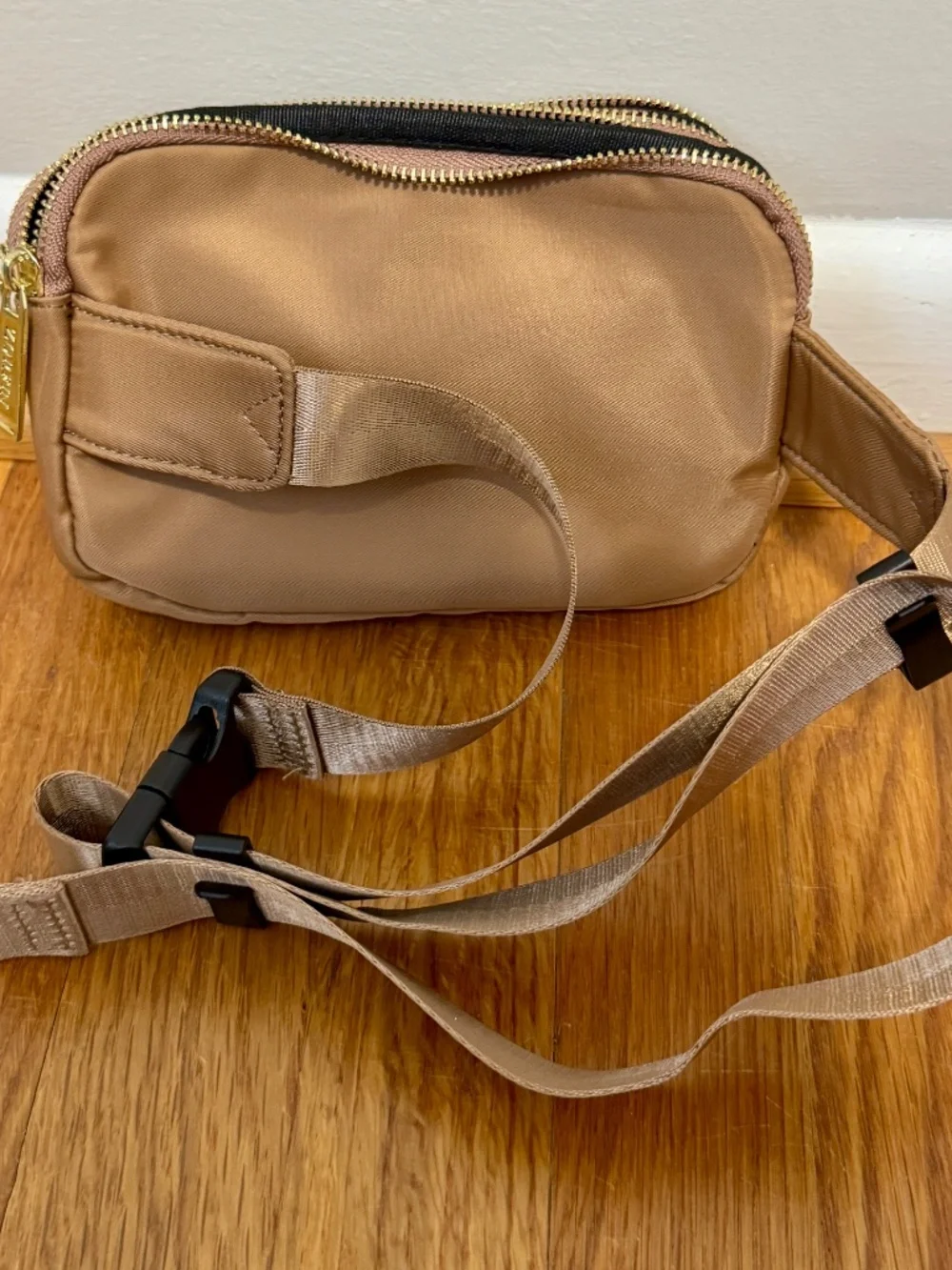 ZORFIN Fanny Packs for Women Crossbody Fanny Pack Belt Bag Adjustable Camel